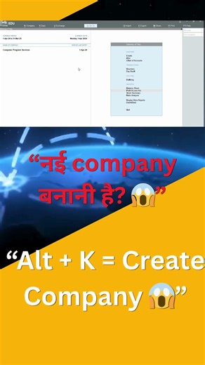 “Tally Prime Trick 😱 Create Company in 10 Sec!”