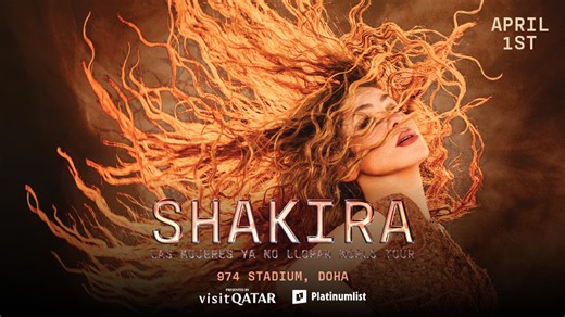 Shakira Live at 974 Stadium Tickets, 2026 Live Concert