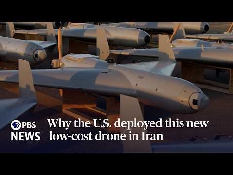 Why the U.S. deployed this new low-cost drone in Iran