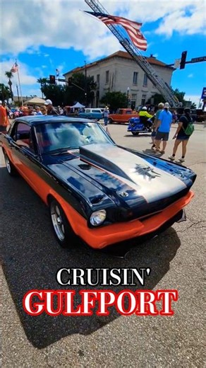 🎨 One Slick Paint Job‼️ Custom 1965 Ford Mustang 🏝 Cruisin' the Coast #exhaustsound #carshow