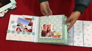 💕 Mini Album 💕 Holds 100 photographs 🖼 Size: 8"x9" Contact us for more details 📩 #handmade #madewithlove #babyboy #babygirl #baby #minialbum #album #craft #spreadinglove #spreadingsmiles #creative #paytmkaro | Hands To Heart