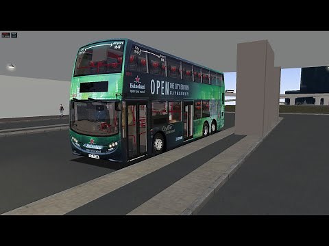 OMSI 2 | Alexander-Dennis Enviro 500 MMC | Cityflyer Heineken | HK Island Map V2 | Let's Play | HD