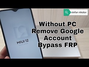 Without PC!!! Xiaomi Redmi Note 8 /M1908C3JH/, Remove Google Account, Bypass FRP.
