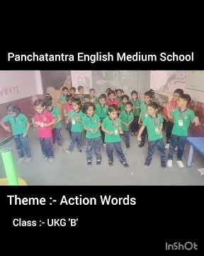 Action Words | UKG students | Primary School Activities
