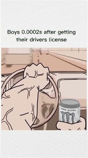 POV: boys getting their license in 0000.1 seconds#lol