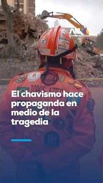 Propaganda in the middle of a tragedy? Mexican Topo asked to thank the government of Venezuela
