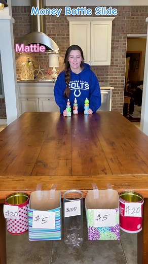 Money Bottle Slide Game for Family Fun