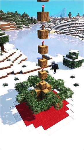 Minecraft Christmas Tree 🎄 #minecraft #shorts