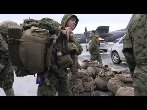 U.S. Marines Fly on Binational Air Transportation Squadron Flight