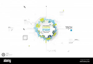 Abstract technology background. Communication concept, futuristic digital innovation background. Vector illustration Stock Vector Image & Art - Alamy