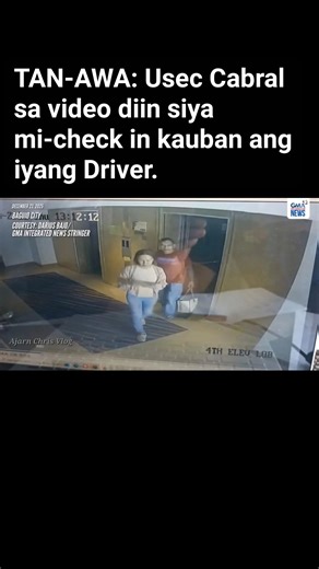 TAN-AWA: CCTV sa Ion Hotel diin kauban si Usec. Catalina Cabral ug ang iyang driver sa 2:12 pm, ang taknansa sa wala pa siya nahulog sa nahulog sa Kennon Road. #cathycabral #kennonroad #highlights | Bastamag