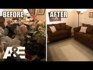 Hoarders: Heartbroken Widow Faces Her Pain And Changes Her Life | A&E