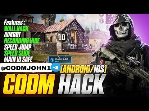 CODM MOD MENU APK COD MOBILE+WALLHACK +AIMBOT + ESP | DOWNLOAD CHEATS NO RECOIL CODM APP