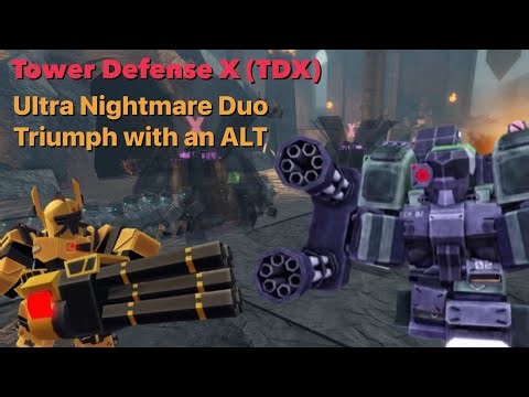 ULTRA NIGHTMARE DUO TRIUMPH (WAVE 46) | Tower Defense X (TDX)