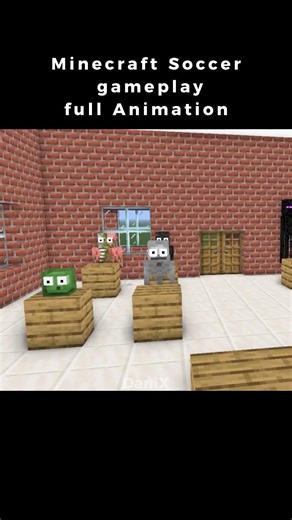 soccer animation part 1 #minecraft