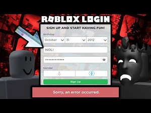 Creating roblox accounts with broken usernames?