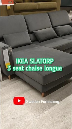IKEA SLATORP chaise longue sofa, new 2025