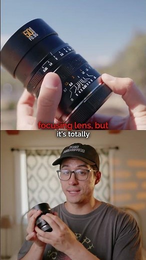 The Bokeh is Actually Insane #lensreview #cinema