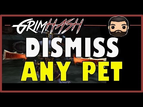 WoW | How To Dismiss Any Pet in Warcraft [inc Macro]