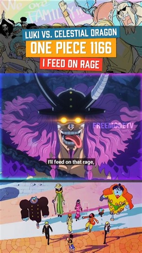 Loki: I Feed On Rage 👹😱💥 ONE PIECE 1166