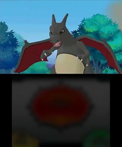 Mega Charizard Y Showcase: Pokemon Omega Ruby #shorts #megaevolution #megapokemon #pokemonoras