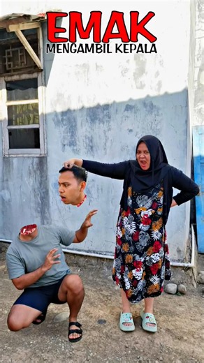 Apa❗Emak Memegang Kepalaku❗Begini Cara Buatnya❗#editing #tutorial