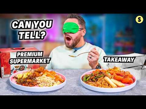 Takeaway vs Premium Ready Meal (Blind Taste Test)