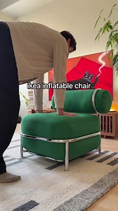 IKEA PS Collection Inflatable Chair Setup