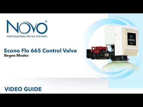 Econo Flo 665 Control Valve: Regen Modes | Step By Step Guide