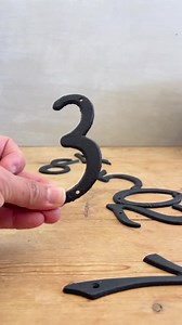 Metal House Numbers, Modern Style,small House Numbers, Home Decor, for the Home, Classic Numbers - Etsy