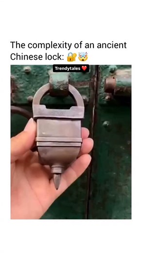 TrendyTales on Instagram: "A lock that protected secrets with intelligence, not force. Traditional Chinese puzzle locks are complex mechanical puzzles, differing from simple Western locks by requiring a precise, multi-stage sequence of key movements (insert, twist, push, pull) to align internal springs and pins, creating a “four-dimensional” challenge of X, Y, Z position plus time, blending security with engineering ingenuity. Unlike linear pin-tumblers, these locks involve intricate internal me