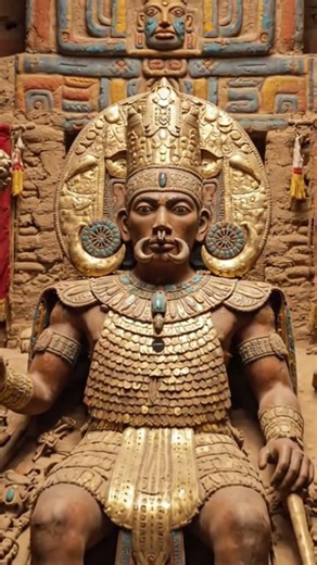 The Lord of Sipán: The "Tutankhamun" of America 👑 #LordOfSipán #MocheCulture