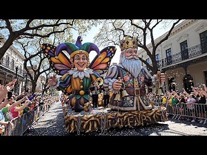 INSANE Mardi Gras Parade New Orleans 2026 | 4K Carnival Chaos