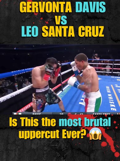 Was this the most brutal uppercut in boxing history? 😱 Relive the unforgettable moment when Gervonta Davis vs Leo Santa Cruz ended with one of the most shocking knockouts ever! In this breakdown, we revisit the intense Gervonta Davis vs Leo Santa Cruz full fight, where both warriors went toe-to-toe until Tank landed that perfect left uppercut in Round 6. It was the punch heard around the world — a knockout that instantly went viral! 💥 Watch the Gervonta Davis vs Leo Santa Cruz highlights, reac