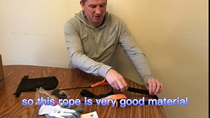 Amazon.com : Loggers Art Gens Hand Rope Chain Saw - 48" pocket chainsaw directly connected to 66 ft ropes to form high tree limb rope chainsaw for camping survival : Sports & Outdoors