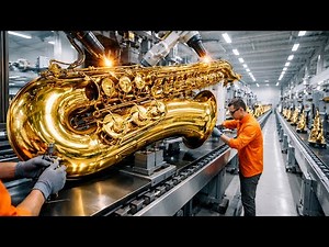 How Saxophones Are Made – Inside the Saxophone Factory From Brass to Finished Instrument