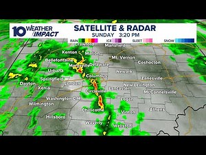 LIVE RADAR | Tracking threat of severe weather in central Ohio; Heavy rain & high winds expected