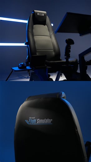 Racing & Flight Simulation + Motion & Haptic on Instagram: "Next Level Racing x Microsoft Flight Simulator 🤝@MSFSOfficial Featuring an industry-first adjustable lumbar support seat designed for extended flight sessions. 🎮 Officially licensed by Microsoft Flight Simulator 💺 Industry-first adjustable lumbar support🛩️ Supports all flight disciplines 🕹️ Universal compatibility 🔧 Highly adjustable and modular The sky’s no longer the limit - it’s just the beginning. 🌐🛫 #NextLevelRacing #SimFli
