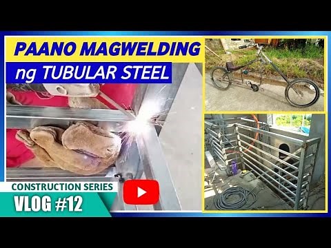 PAANO MAGWELDING NG TUBULAR STEEL | HOW TO WELD TUBULAR STEEL | WELDING WORKS