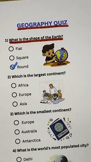 670K views · 10K reactions | Geography Quiz | QUIZZ | Facebook