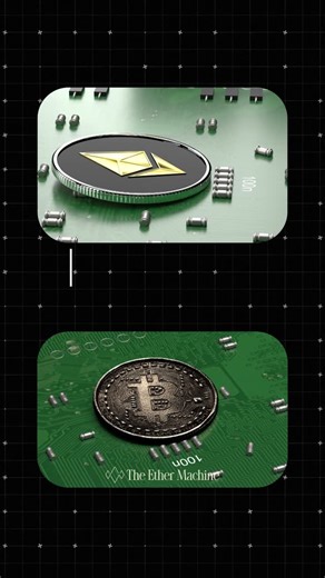 The Ether Machine on Instagram: "Bitcoin digitized gold, but Ethereum is digitizing the global financial infrastructure. While Bitcoin serves as a passive hedge, ETH is a productive asset that powers applications and generates yield through network participation."