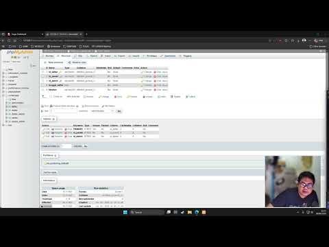 Membuat Database dan Tabel dengan PHPMyAdmin - Tugas SBD Lanjut