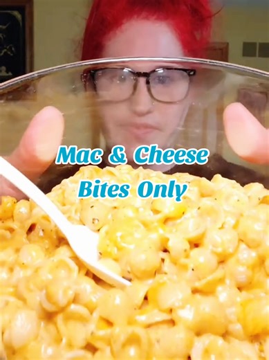 mac and cheese mukbang 🧀 ✨️bites only✨️ #asmreating #asmrfood #mukbang #macandcheese #macncheese