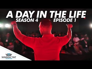 Auto Film Growth Conference / SEMA! - Day In The Life of a Window Tint'er - Season #4 / Episode #1