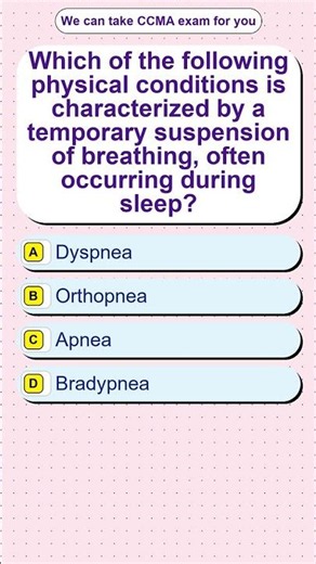 Ultimate NHA CCMA Practice Test (Real Exam Questions) #ccma2026 #medicalstudent