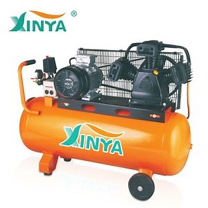 [Hot Item] Xinya 3 Pistons 100 Liter Belt Driven Type Air Compressor