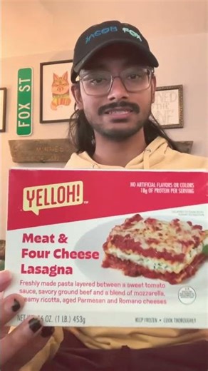 Minute Review: Yelloh! / Schwan’s - Meat & Four Cheese Lasagna