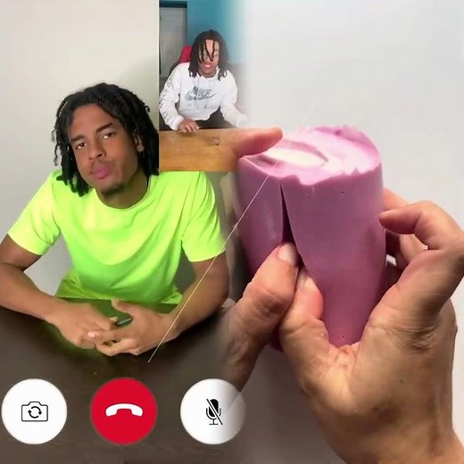 Dtay isn’t home so I had to FaceTime him for a Pen Tap Battle 😅🖊🔥 @dtay.known #foryou