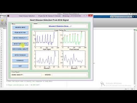 Heart Disease Detection from ECG Signal Matlab Project Code | Heart Disease Prediction Using Matlab