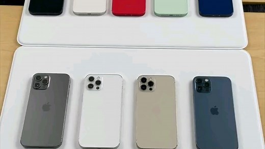 iPhone 12全部颜色上手实拍！蓝色到底好不好看？